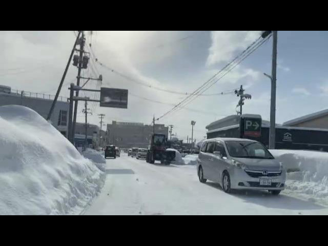 24時間で40センチ超 大雪の朝を迎えた弘前市内 | アップルストリーム